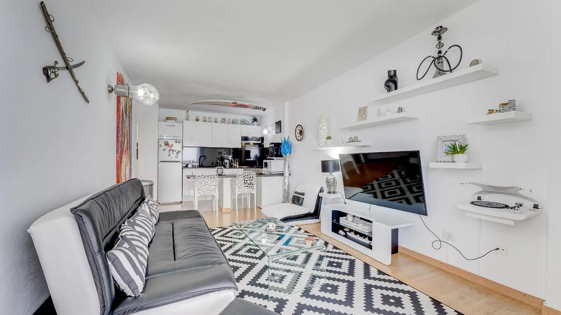 1St Line Sea View 3 Rooms Apartment In Tenerife 92M2 Bajamar